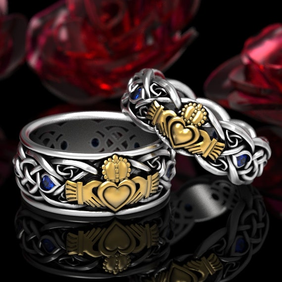 Claddagh family ring discount