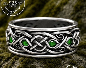Silver & Gemstone Rings