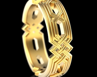 Gold Celtic Rings