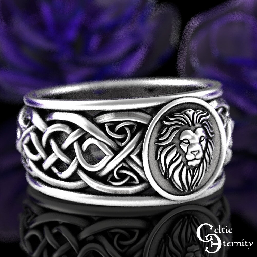 LION RING SOLID 925 STERLING SILVER SIZE 8.5 HANDMADE IN USA 🇺🇸 | eBay