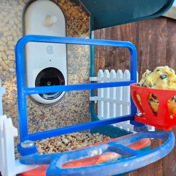 Bird Buddy Feeder Grid / Large Bird Deterrent - 3D Printed in UK - Multiple Colours