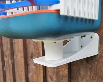 Bird Buddy Feeder Wall Mount Accessory - 3D Printed in UK - White