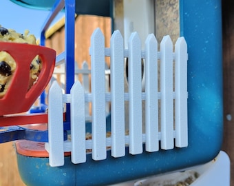 Bird Buddy Feeder Tall Picket Fence - 3D Printed in UK - Multiple Colours
