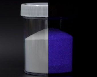 Glow in the Dark Powder, Invisible Purple - UV Reactive Glow Powder / Luminescent Glow Pigment
