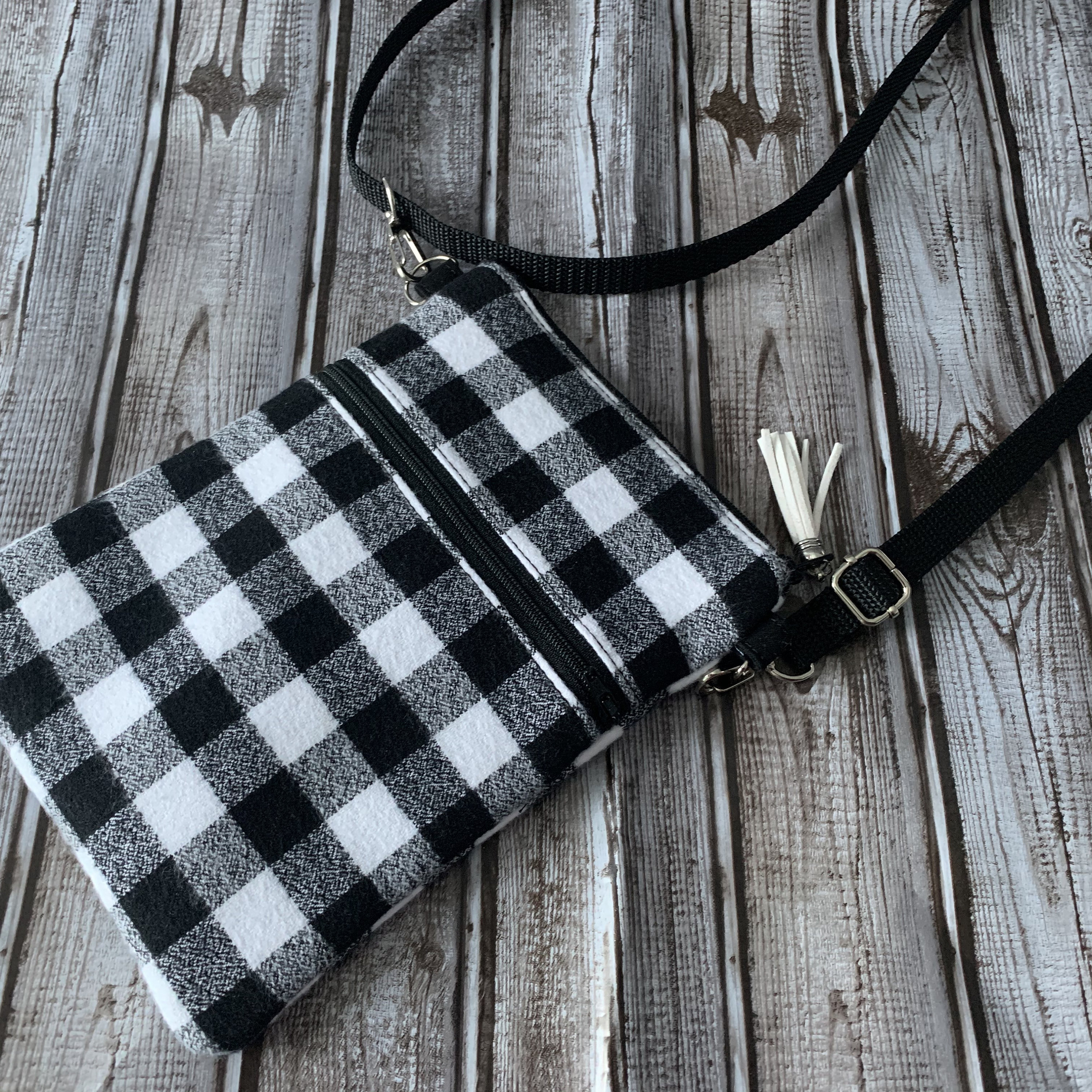IN STOCK Plaid Crossbody Purse Buffalo Plaid Cross Body Etsy
