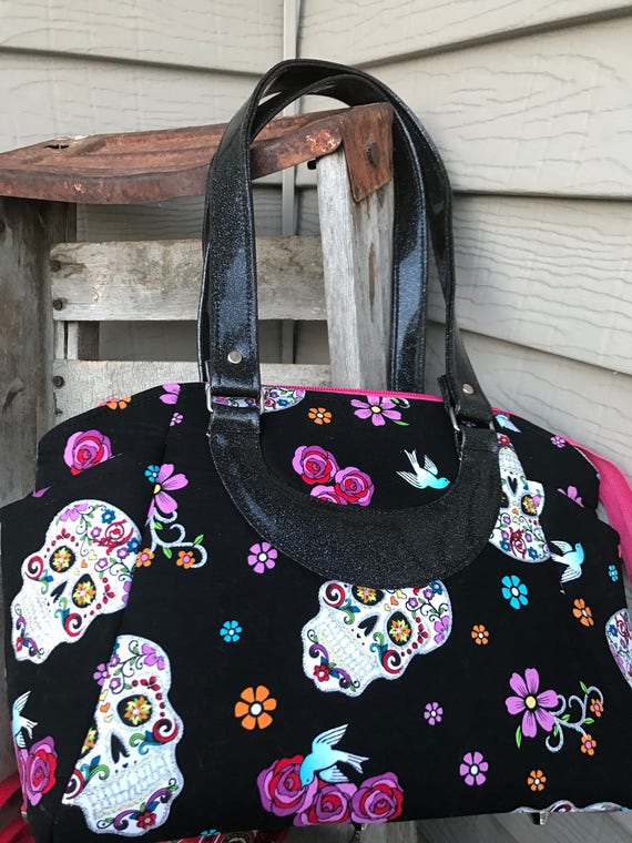 sugar skull handbag