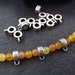 Mini Bead Bail, Charm Holder, Tiny Bail, Cord Bail, Slider Bail, Silver ...