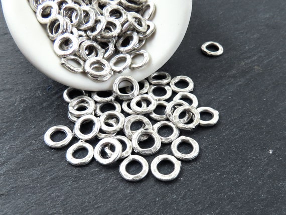 Wholesale hammered metal bead For Making Stunning Jewelry 