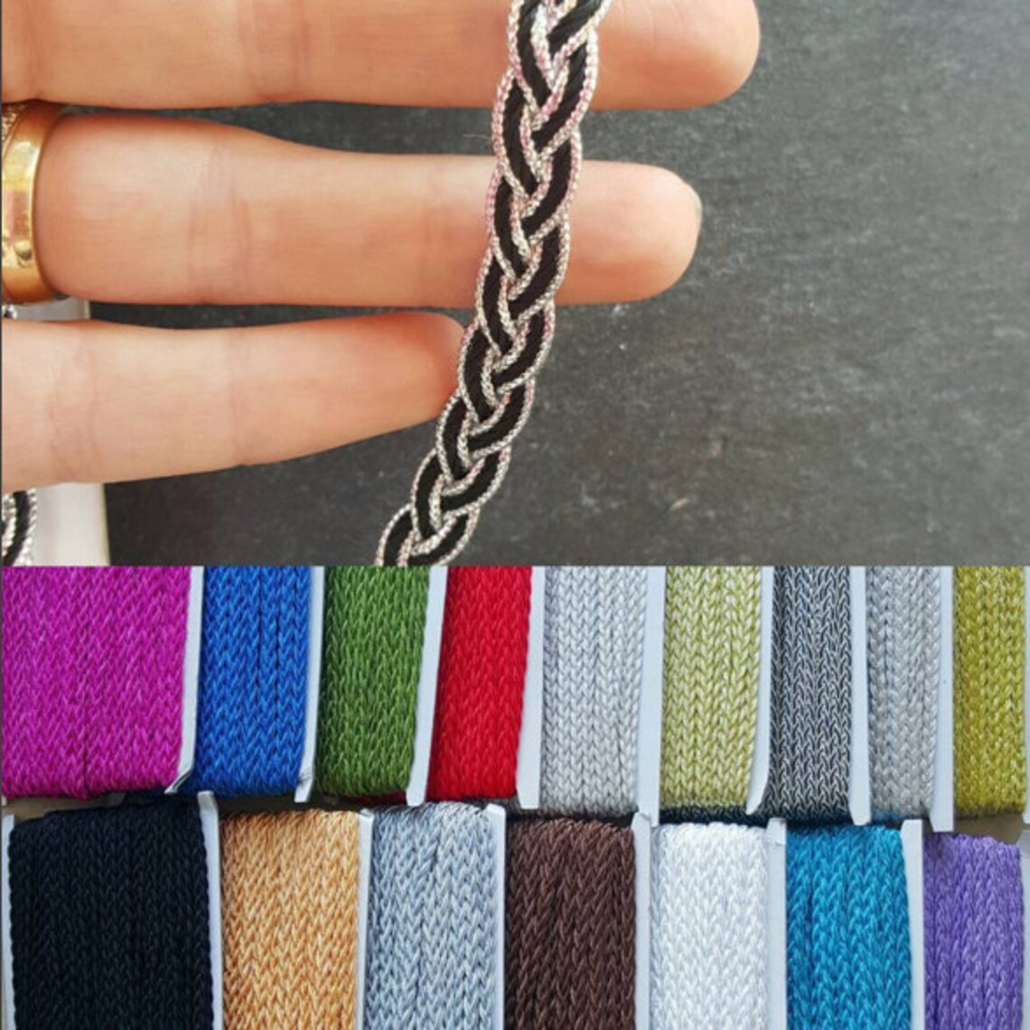Silk Cord, Dark Red