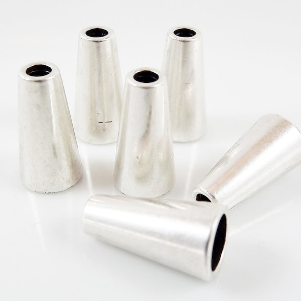 Silver Plated Bead Caps - Etsy