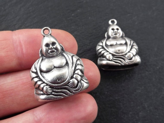 Buy Buddha Pendant Silver Buddha Laughing Buddha Buddha Cap