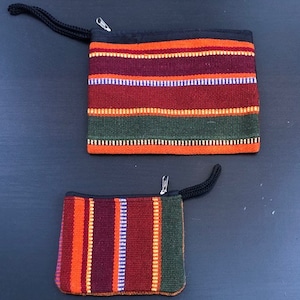 Pouches Made from Hand Weaves of Guatemala FREE Shipping image 1