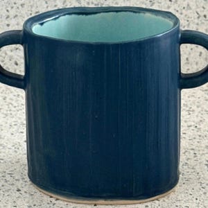 Studio Pottery Vase, signed