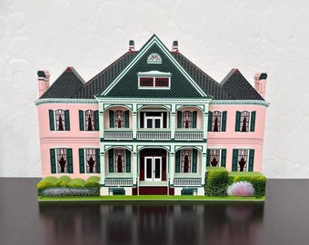 Shelia's Collectibles Southdown Plantation Wooden Replica of historic house in Houma, Louisiana