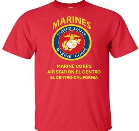 Marine Corps Air Station EL CENTRO* El Centro-California * Marines*USMC Officially Licensed