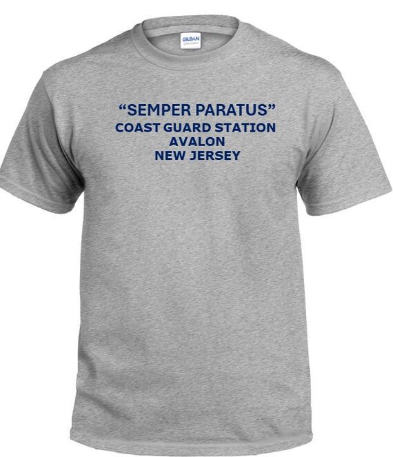 Semper Paratus*Coast Guard Station Avalon* New Jersey * PT Cutter & Base Shirt