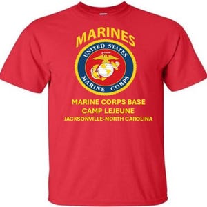 Marine Corps Base Camp Lejeune* Jacksonville-North Carolina  * Marines*USMC Officially Licensed