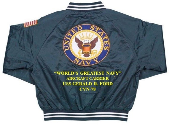 USS ABRAHAM LINCOLN CVN-72* AIRCRAFT CARRIER NAVY ANCHOR EMBLEM SWEATSHIRT