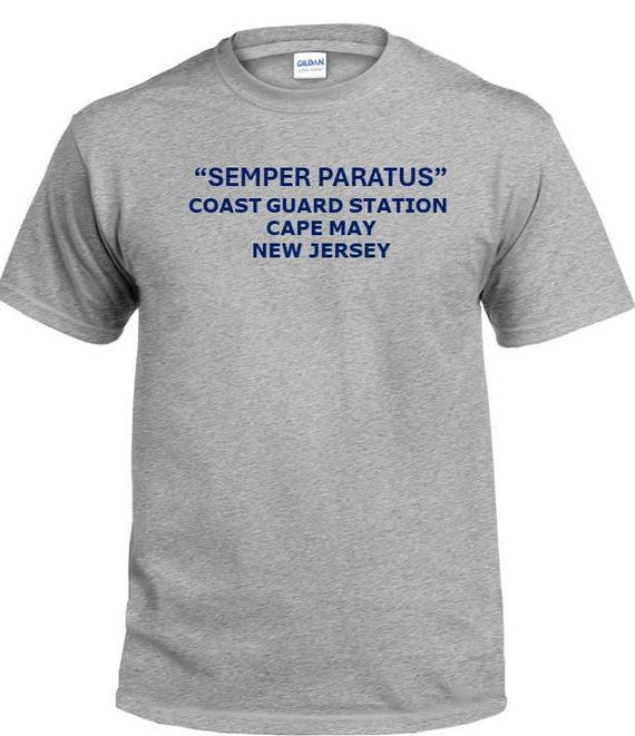 Semper Paratus*Coast Guard Station Cape May* New Jersey * PT Cutter & Base Shirt