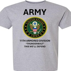 12TH Armored Division * HELLCAT* This We'll Defend* Army Logo. Army Officially Licensed