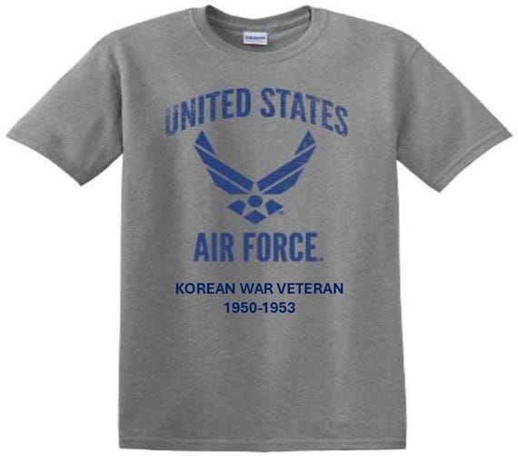 KOREAN War Veteran * 1950-1953. Distressed/Subdued USAF Shirt. Officially Licensed USAF