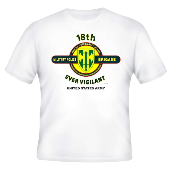18th Military Police Brigade "Ever Vigilant" Battle & Campaign Shirt