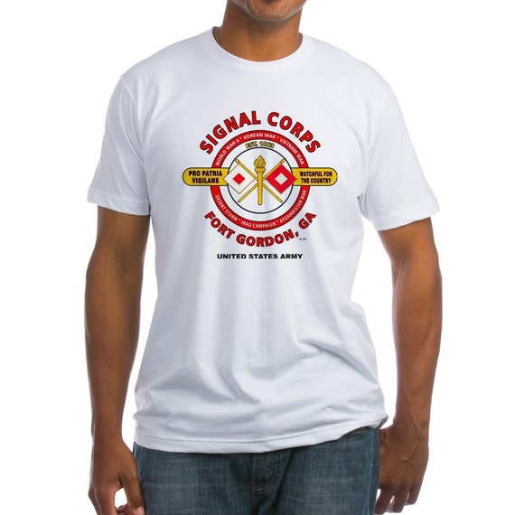 Signal Corps United States Army Fort Gordon, Georgia Battle & Campaign Shirt