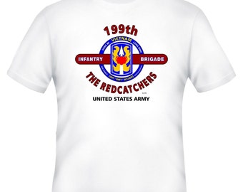 199th Infantry Brigade & Vietnam War. U.S. Army Vietnam Veteran Unit And Operation  2-Sided Shirt