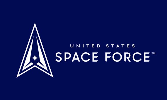 United States Space Force Flag  3x5 Foot. 1-Sided w/ 2 Grommets