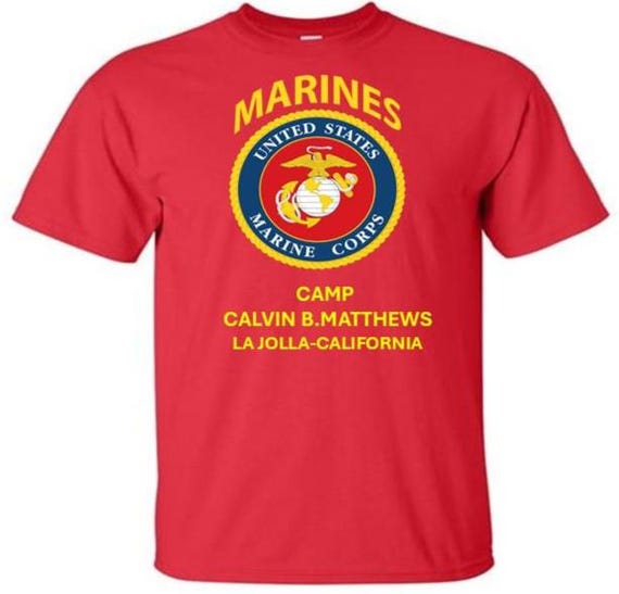 Camp Calvin B.Matthews* La Jolla-California * Marines*USMC Officially Licensed