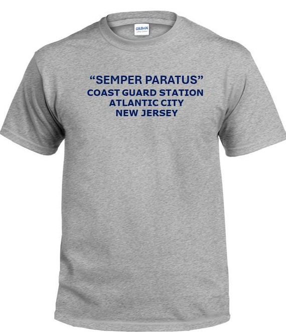Semper Paratus*Coast Guard Station Atlantic City* New Jersey * PT Cutter & Base Shirt