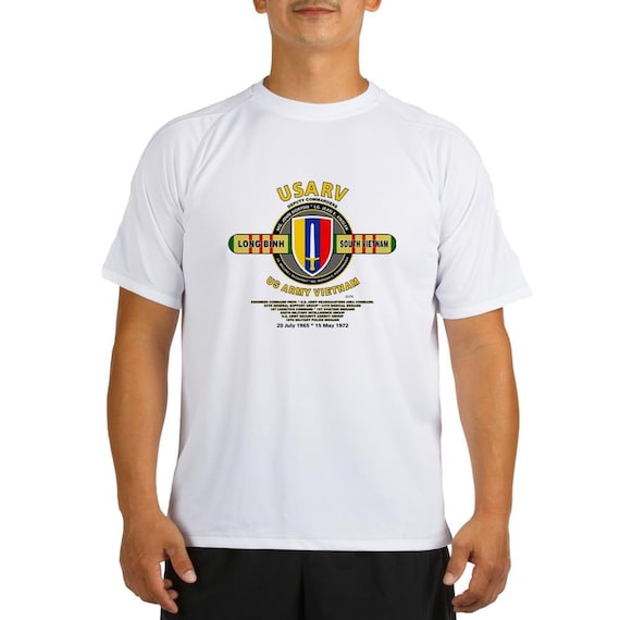 United States Army Vietnam "USARV" Long Binh South Vietnam Military Unit  Shirt