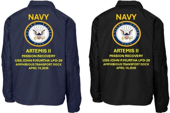Navy* Artemis II Mission Recovery* USS John P.Murtha  LPD-26 *Amphibious Transport Dock*April 10,2026. Navy Officially Licensed.