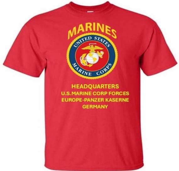 Headquarters U.S. Marine Corps Forces Europe*Panzer Kaserne* Germany* Marines*USMC Officially Licensed