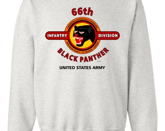 66th Infantry Division* "BLACK PANTHER"  Battle & Campaign Sweatshirt