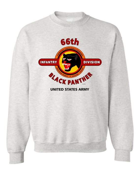 66th Infantry Division* "BLACK PANTHER"  Battle & Campaign Sweatshirt