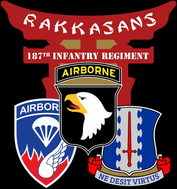 Rakkasans 187th Infantry Regiment * 101st Airborne Division Vinyl