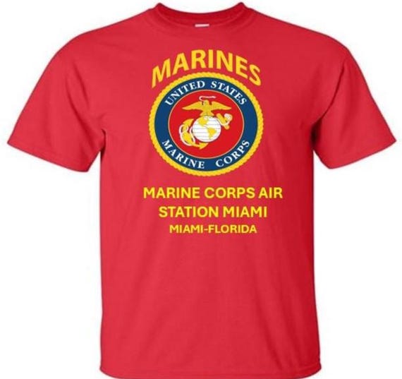 Marine Corps Air Station Miami* Miami-Florida  * Marines*USMC Officially Licensed