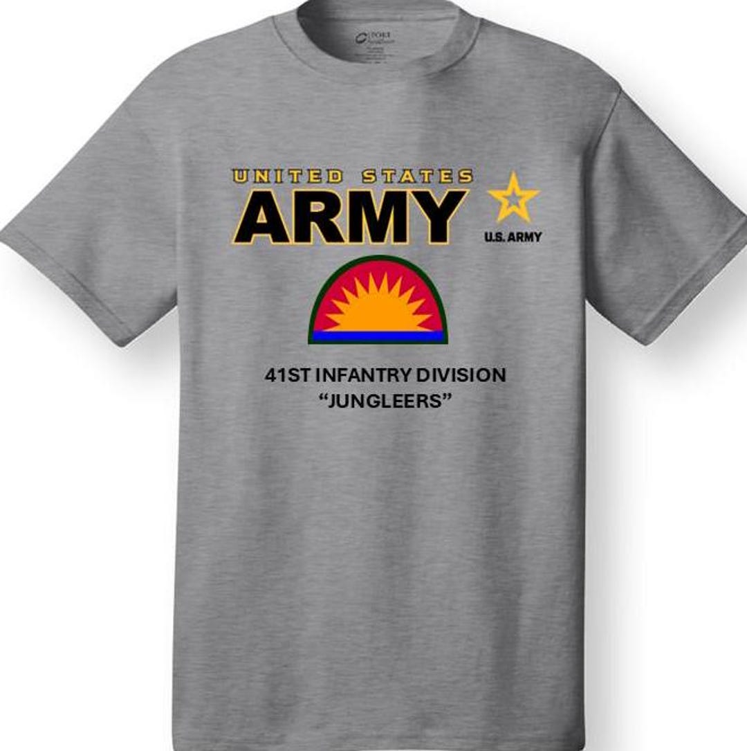 41st Infantry Division* Jungleers * Emblem* Shirt. These Shirt Are ...