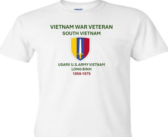 USARV Vietnam * Vietnam War Veteran 1959-1975*  Campaigns Military Shirt.