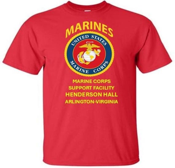 Marine Corps Support Facility Henderson Hall* Arlington-Virginia * Marines*USMC Officially Licensed