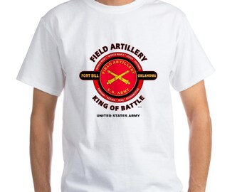 Field Artillery &quot;King of Battle &quot; Fort Sill, Oklahoma Battle & Campaign Shirt