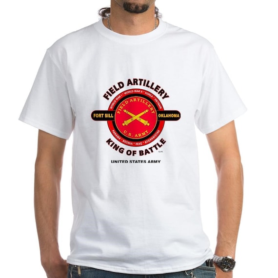 Field Artillery "King of Battle " Fort Sill, Oklahoma Battle & Campaign Shirt