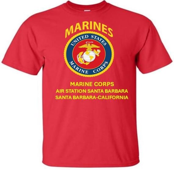 Marine Corps Air Station Santa Barbara* Santa Barbara-California  * Marines*USMC Officially Licensed