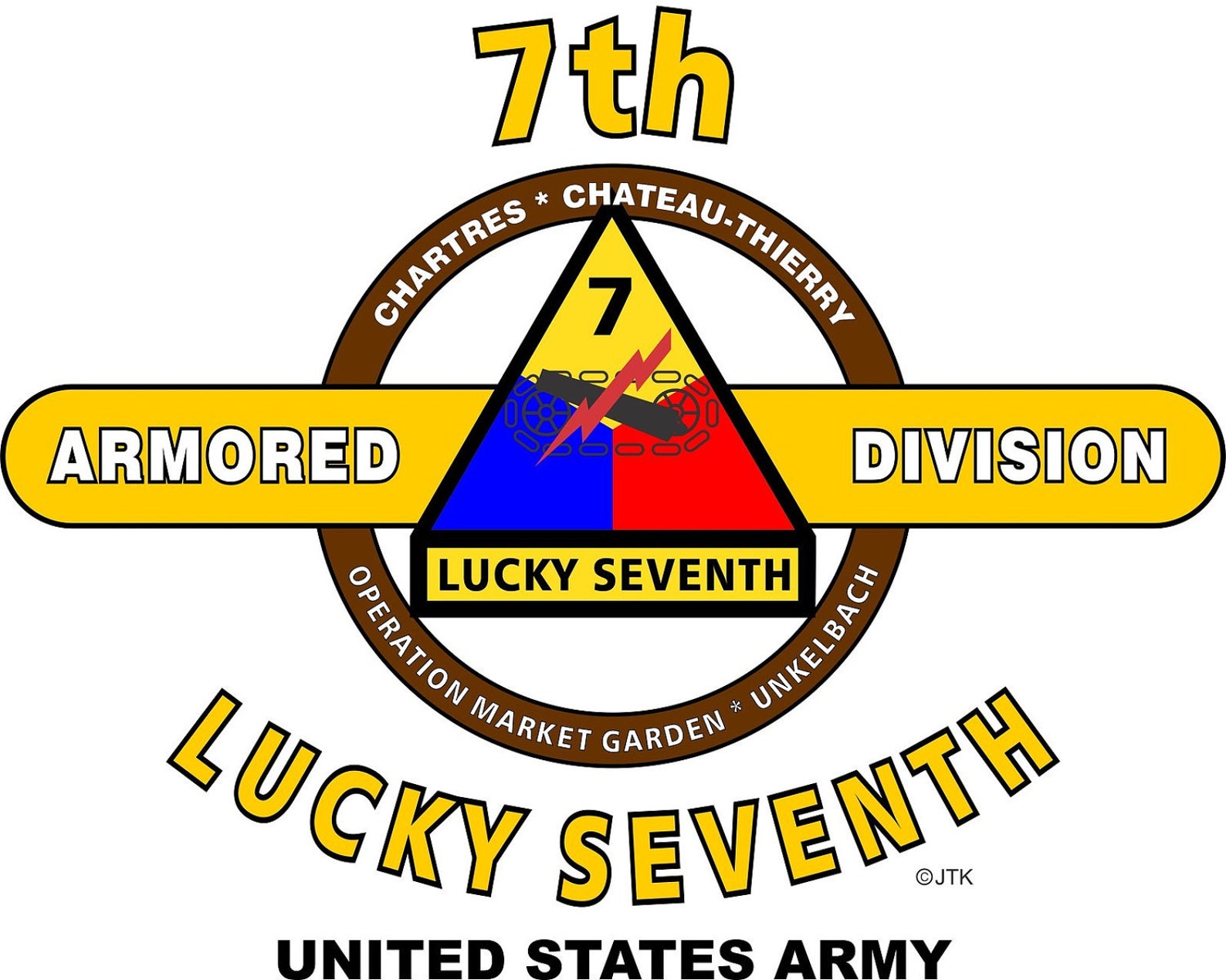 10th Armored Division-tiger Division-battle of the - Etsy