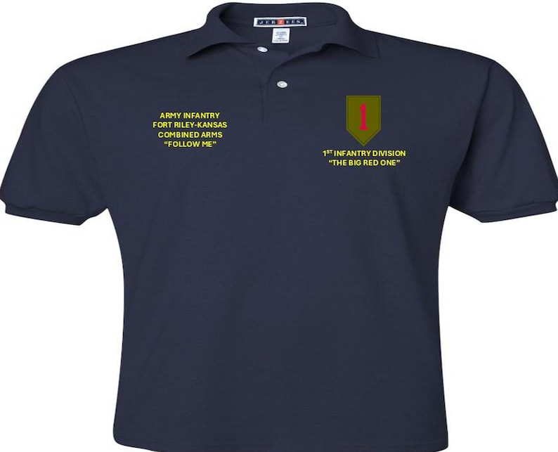 1st Infantry Division* the Big Red One* Army Infantry Follow Me ...