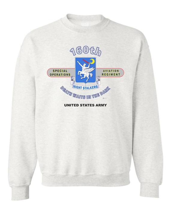 160th Special Operations Aviation Regiment SOAR* "NIGHT STALKERS "  Battle & Campaign Sweatshirt
