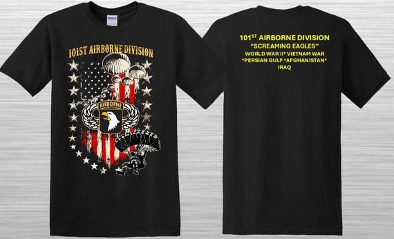101ST Airborne Division*Screaming Eagles*Military Campaigns.WW 2-Vietnam-Iraq-Afghanistan-Gulf War(ArmyOfficially Licensed)