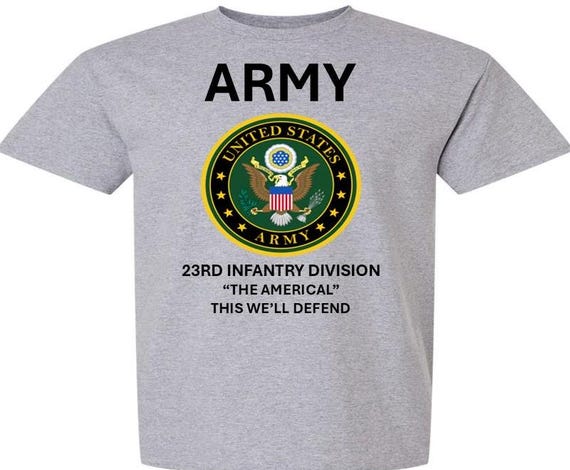 23RD Infantry Division * The Americal* This We'll Defend* Army Logo. Army Officially Licensed