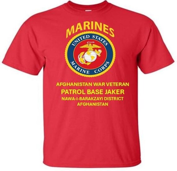 Patrol Base Jaker*Afghanistan War Veteran*Afghanistan * Marines*USMC Officially Licensed